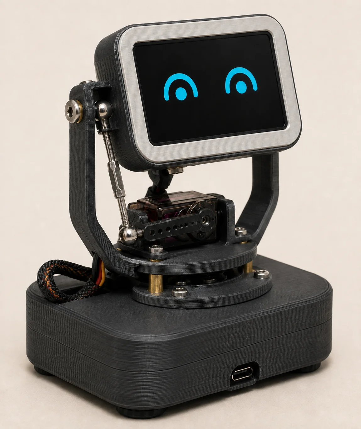 A later mechanical appearance study with a rounded base and exposed movement.
